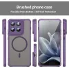 Phonesta AirFrost Back Cover hoesje met MagSafe voor Motorola Edge 70 - Mat Paars 2