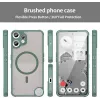 Phonesta AirFrost Back Cover hoesje met MagSafe voor Nothing CMF Phone 2 Pro - Mat Groen 3