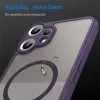 Phonesta AirFrost Back Cover hoesje met MagSafe voor Nothing CMF Phone 2 Pro - Mat Paars 7