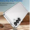 Phonesta Acrylic Hybrid Back Cover hoesje voor Samsung Galaxy S25 Plus/S24 Plus - Transparant 3