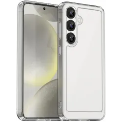 Phonesta Acrylic Hybrid Back Cover hoesje voor Samsung Galaxy S25/S24 - Transparant