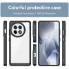 Phonesta Acrylic Hybrid Back Cover hoesje voor OnePlus 13R - Zwart 8