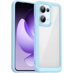 Phonesta Acrylic Hybrid Back Cover hoesje voor Oppo Reno13 - Blauw