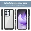 Phonesta Acrylic Hybrid Back Cover hoesje voor Oppo Reno13 - Zwart 8