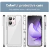 Phonesta Acrylic Hybrid Back Cover hoesje voor Oppo Reno13 Pro - Transparant 8