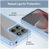 Phonesta Acrylic Hybrid Back Cover hoesje voor Motorola Moto G17/G17 Power/G15/G15 Power - Blauw 6