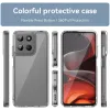 Phonesta Acrylic Hybrid Back Cover hoesje voor Motorola Moto G17/G17 Power/G15/G15 Power - Transparant 2