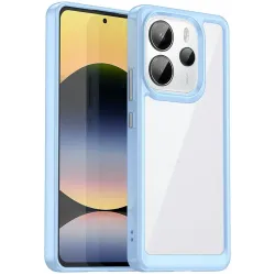Phonesta Acrylic Hybrid Back Cover hoesje voor Xiaomi Redmi Note 14 4G - Blauw