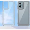Phonesta Acrylic Hybrid Back Cover hoesje voor Motorola Moto G05 / Moto E15 - Transparant 8