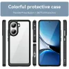 Phonesta Acrylic Hybrid Back Cover hoesje voor Xiaomi Poco X7 Pro - Zwart 8