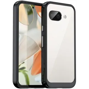 Phonesta Acrylic Hybrid Back Cover hoesje voor Google Pixel 9a - Zwart