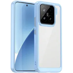 Phonesta Acrylic Hybrid Back Cover hoesje voor Xiaomi 15 - Blauw