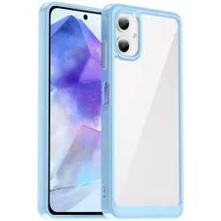 Phonesta Acrylic Hybrid Back Cover hoesje voor Samsung Galaxy A06 4G - Blauw