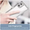 Phonesta Acrylic Hybrid Back Cover hoesje voor Samsung Galaxy A06 4G - Transparant 5