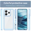 Phonesta Acrylic Hybrid Back Cover hoesje voor Xiaomi Redmi Note 14 5G - Blauw 2