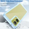 Phonesta Acrylic Hybrid Back Cover hoesje voor Motorola Moto G85 - Blauw 3