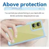 Phonesta Acrylic Hybrid Back Cover hoesje voor Motorola Moto G85 - Blauw 4