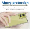 Phonesta Acrylic Hybrid Back Cover hoesje voor Motorola Moto G85 - Transparant 4