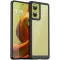 Phonesta Acrylic Hybrid Back Cover hoesje voor Motorola Moto G85 - Zwart
