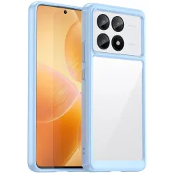 Phonesta Acrylic Hybrid Back Cover hoesje voor Xiaomi Poco X6 Pro - Blauw