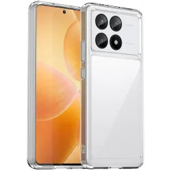 Phonesta Acrylic Hybrid Back Cover hoesje voor Xiaomi Poco X6 Pro - Transparant