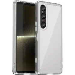 Phonesta Acrylic Hybrid Back Cover hoesje voor Sony Xperia 1 VI - Transparant