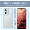 Phonesta Acrylic Hybrid Back Cover hoesje voor Motorola Moto G35 - Blauw 2