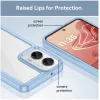 Phonesta Acrylic Hybrid Back Cover hoesje voor Motorola Moto G35 - Blauw 6