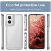 Phonesta Acrylic Hybrid Back Cover hoesje voor Motorola Moto G35 - Transparant 2