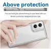 Phonesta Acrylic Hybrid Back Cover hoesje voor Motorola Moto G35 - Transparant 4
