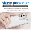 Phonesta Acrylic Hybrid Back Cover hoesje voor Motorola Moto G55 - Transparant 4