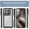 Phonesta Acrylic Hybrid Back Cover hoesje voor Xiaomi 14T/14T Pro - Zwart 2
