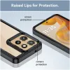 Phonesta Acrylic Hybrid Back Cover hoesje voor Motorola Edge 60 Neo/Edge 50 Neo / ThinkPhone 25 - Zwart 6