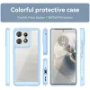 Phonesta Acrylic Hybrid Back Cover hoesje voor Motorola Edge 50 Pro - Blauw 8