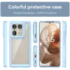 Phonesta Acrylic Hybrid Back Cover hoesje voor Motorola Edge 50 Ultra - Blauw 2