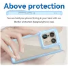 Phonesta Acrylic Hybrid Back Cover hoesje voor Motorola Edge 50 Ultra - Blauw 4