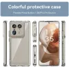 Phonesta Acrylic Hybrid Back Cover hoesje voor Motorola Edge 50 Ultra - Transparant 2