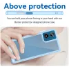 Phonesta Acrylic Hybrid Back Cover hoesje voor Motorola Moto G04 / G04s / G24 / G24 Power / E14 - Blauw 4