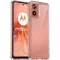 Phonesta Acrylic Hybrid Back Cover hoesje voor Motorola Moto G04 / G04s / G24 / G24 Power / E14 - Transparant