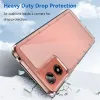 Phonesta Acrylic Hybrid Back Cover hoesje voor Motorola Moto G04 / G04s / G24 / G24 Power / E14 - Transparant 3