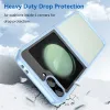 Phonesta Acrylic Hybrid Back Cover hoesje voor Samsung Galaxy Z Flip 7 FE / Z Flip 6 - Blauw 3