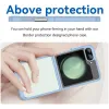 Phonesta Acrylic Hybrid Back Cover hoesje voor Samsung Galaxy Z Flip 7 FE / Z Flip 6 - Blauw 4