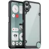 Phonesta Acrylic Hybrid Back Cover hoesje voor Nothing CMF Phone 1 - Zwart