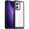 Phonesta Acrylic Hybrid Back Cover hoesje voor Oppo Reno13 F 4G/5G / Reno13 FS 5G - Zwart
