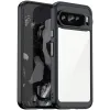 Phonesta Acrylic Hybrid Back Cover hoesje voor Google Pixel 9 Pro XL - Zwart
