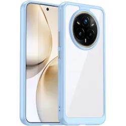 Phonesta Acrylic Hybrid Back Cover hoesje voor Realme 14 Pro Plus - Blauw