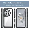 Phonesta Acrylic Hybrid Back Cover hoesje voor OnePlus 12 - Zwart 8