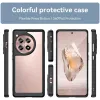 Phonesta Acrylic Hybrid Back Cover hoesje voor OnePlus 12R - Zwart 8