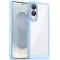Phonesta Acrylic Hybrid Back Cover hoesje voor Samsung Galaxy S25 Edge - Blauw