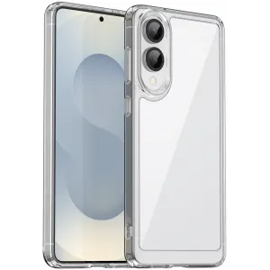 Phonesta Acrylic Hybrid Back Cover hoesje voor Samsung Galaxy S25 Edge - Transparant